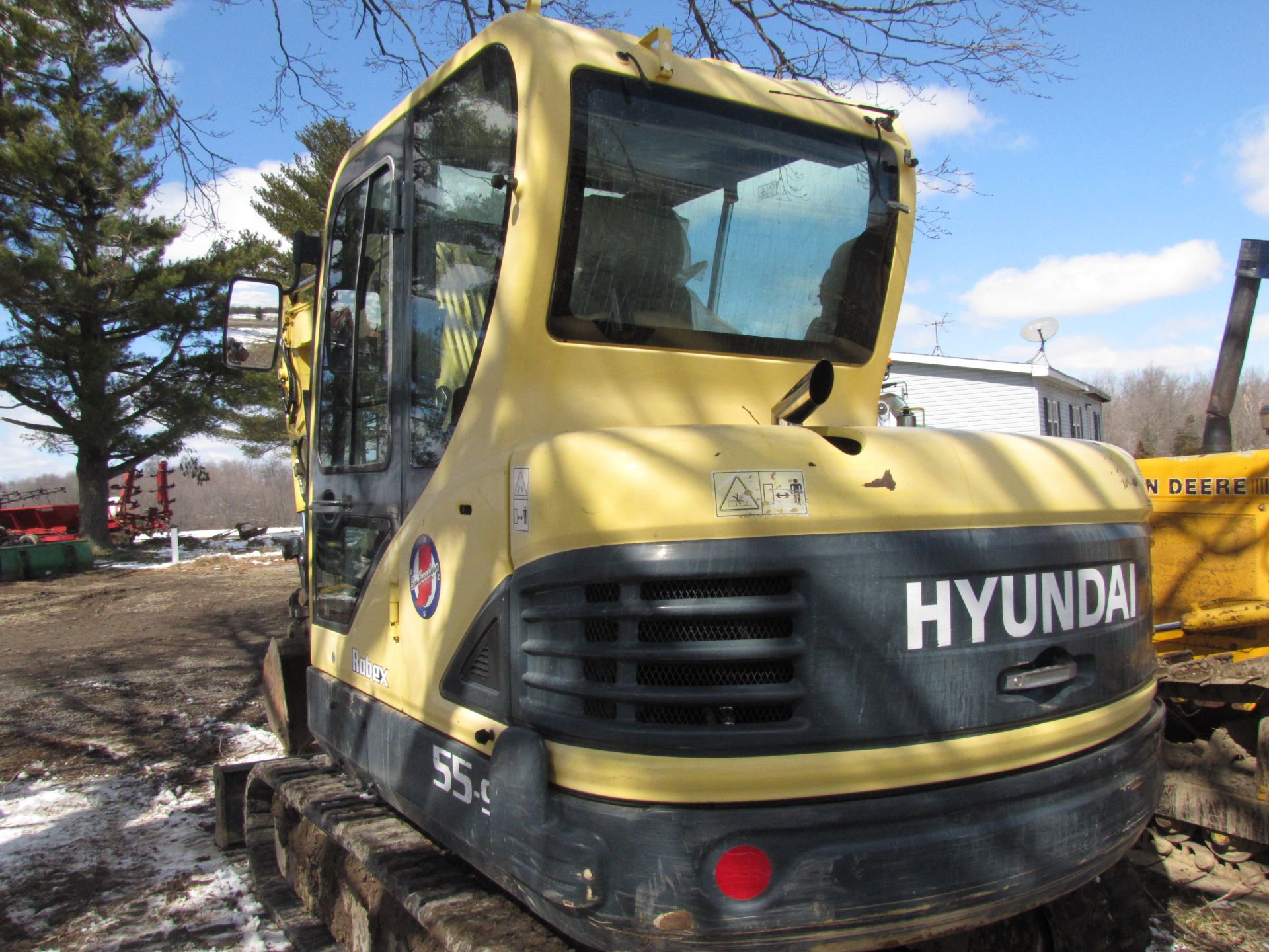 Hyundai 55-9 mini excavator - Image 17 of 42
