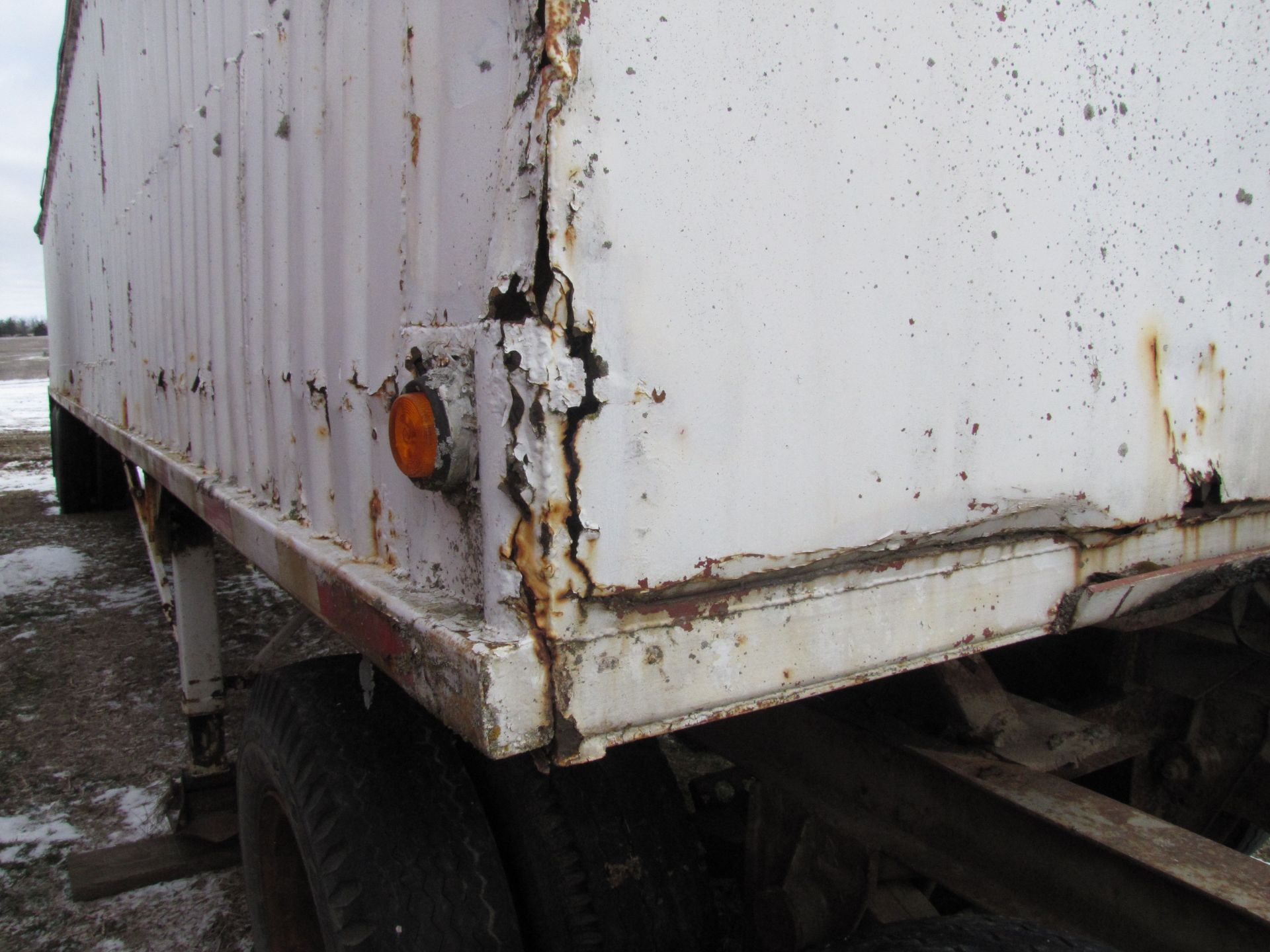 40’ steel hopper grain trailer, NO TITLE - Image 19 of 33