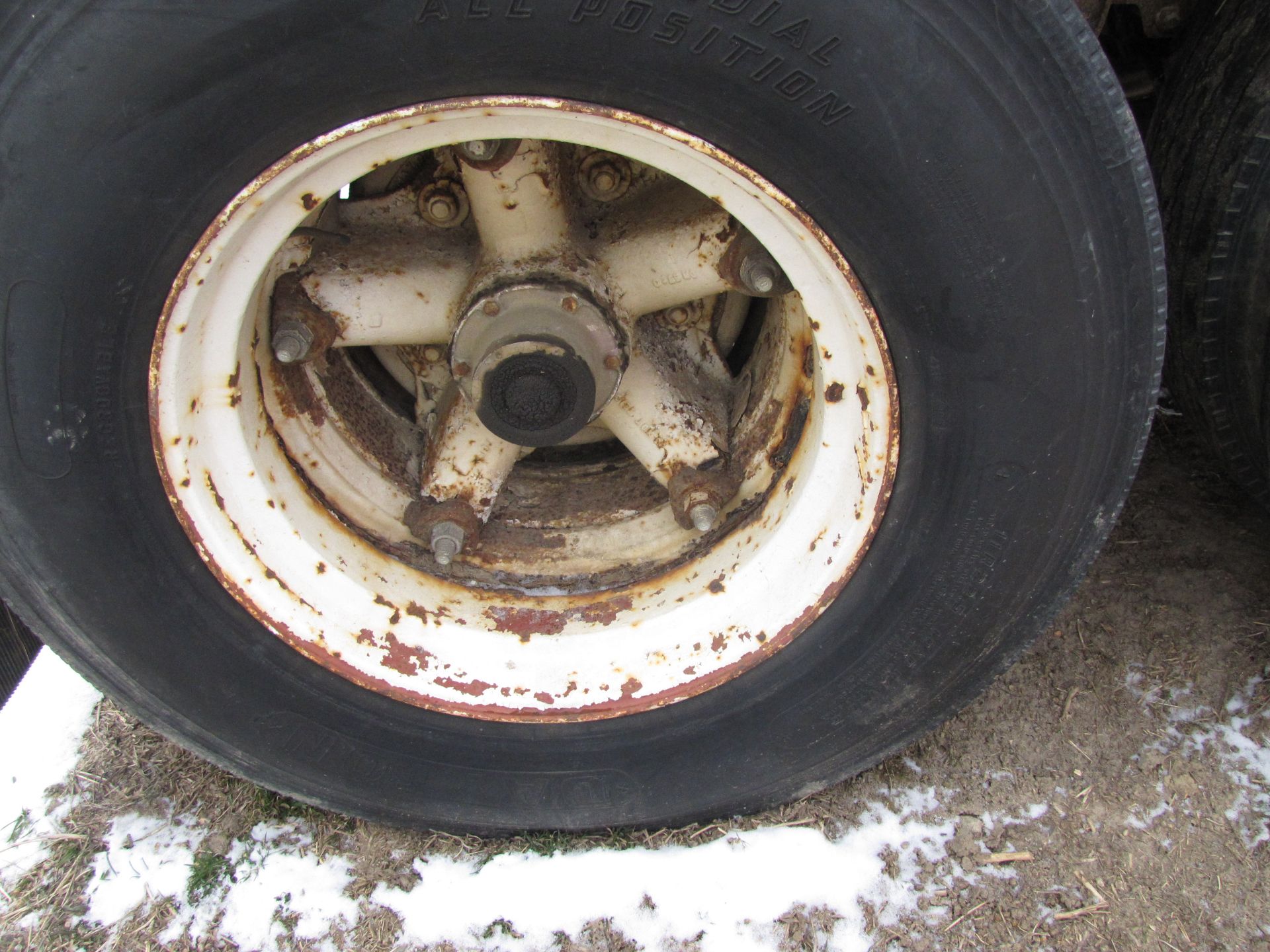 40’ steel hopper grain trailer, NO TITLE - Image 10 of 33