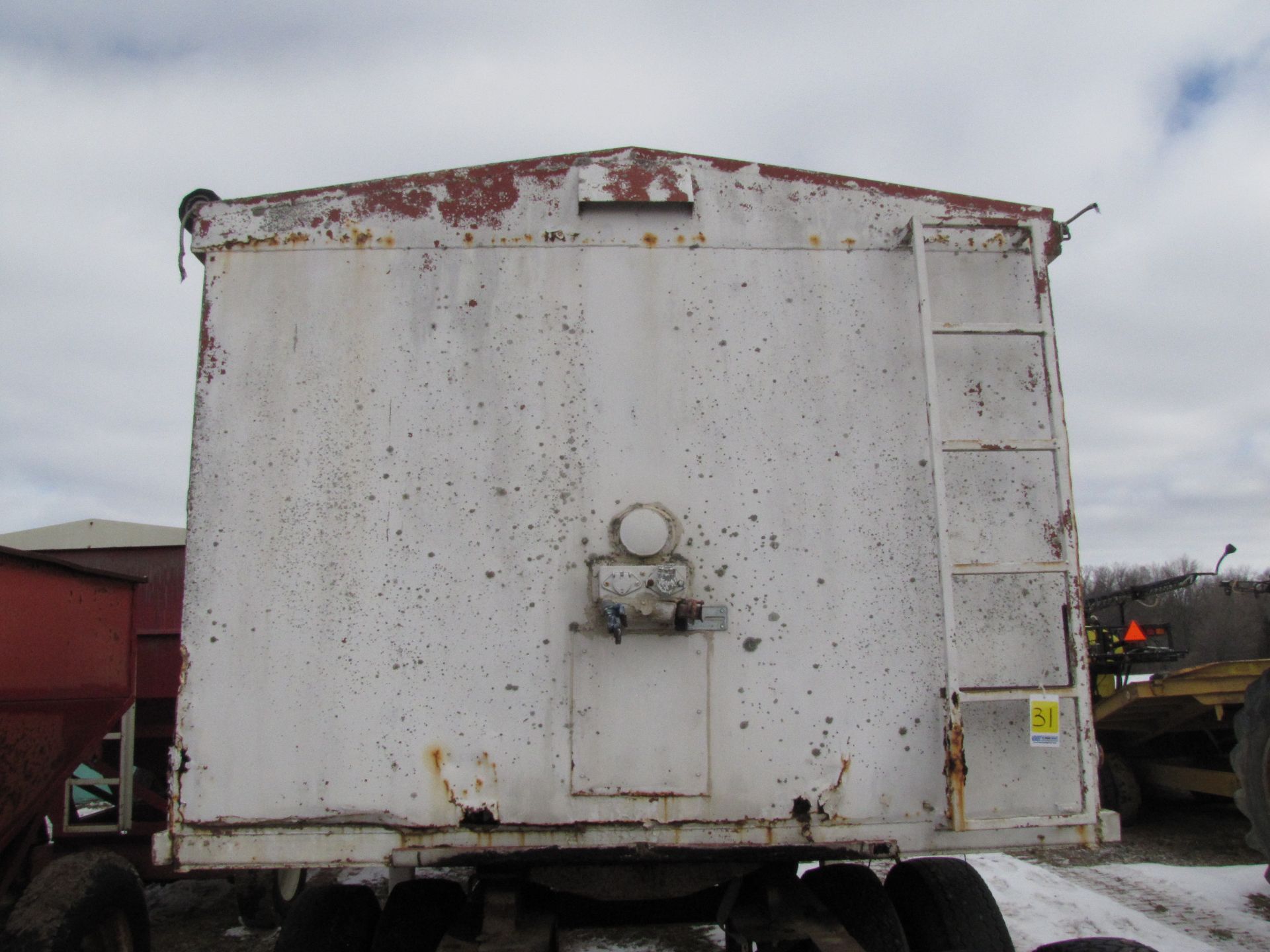 40’ steel hopper grain trailer, NO TITLE - Image 18 of 33