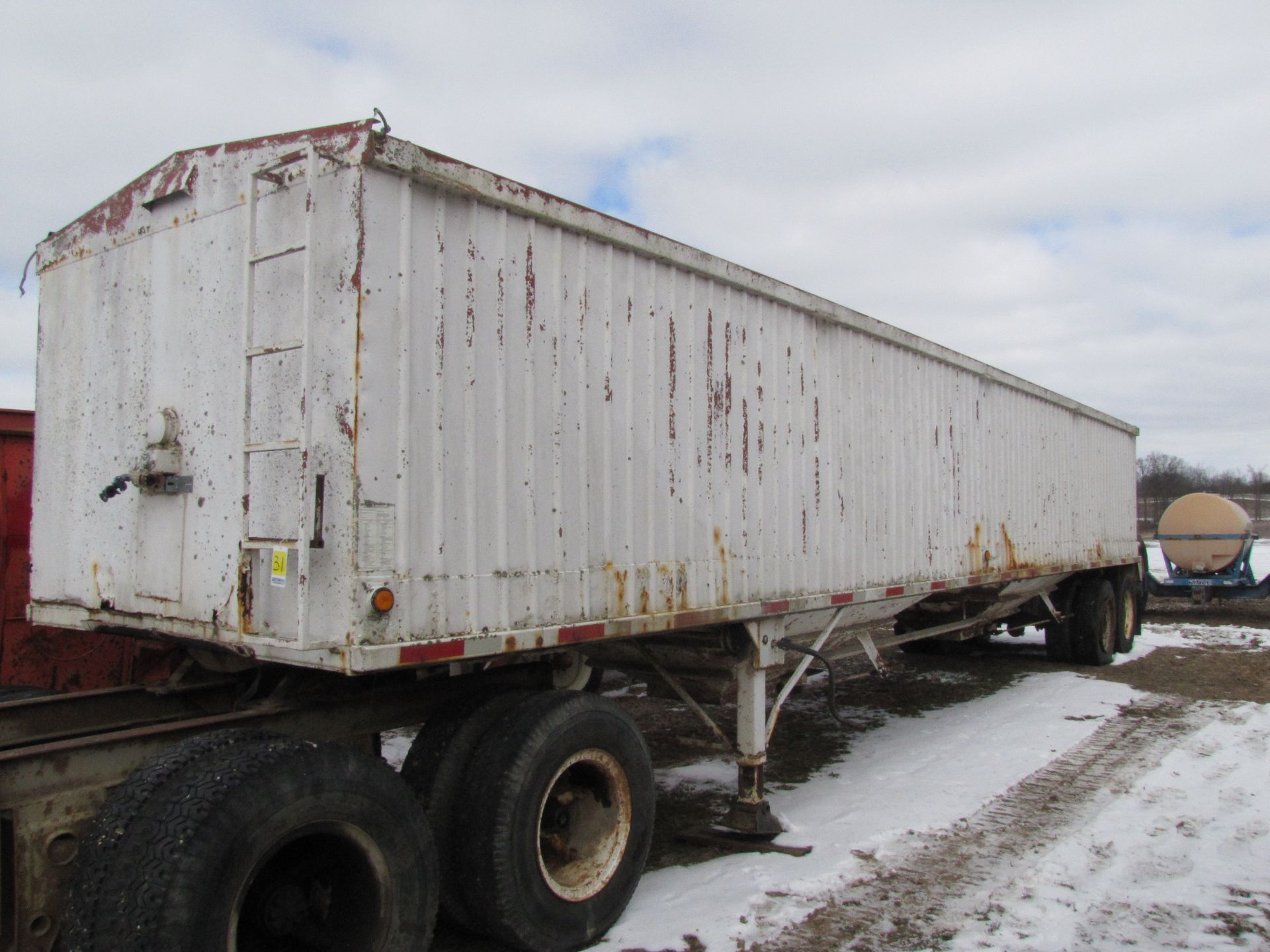 40’ steel hopper grain trailer, NO TITLE