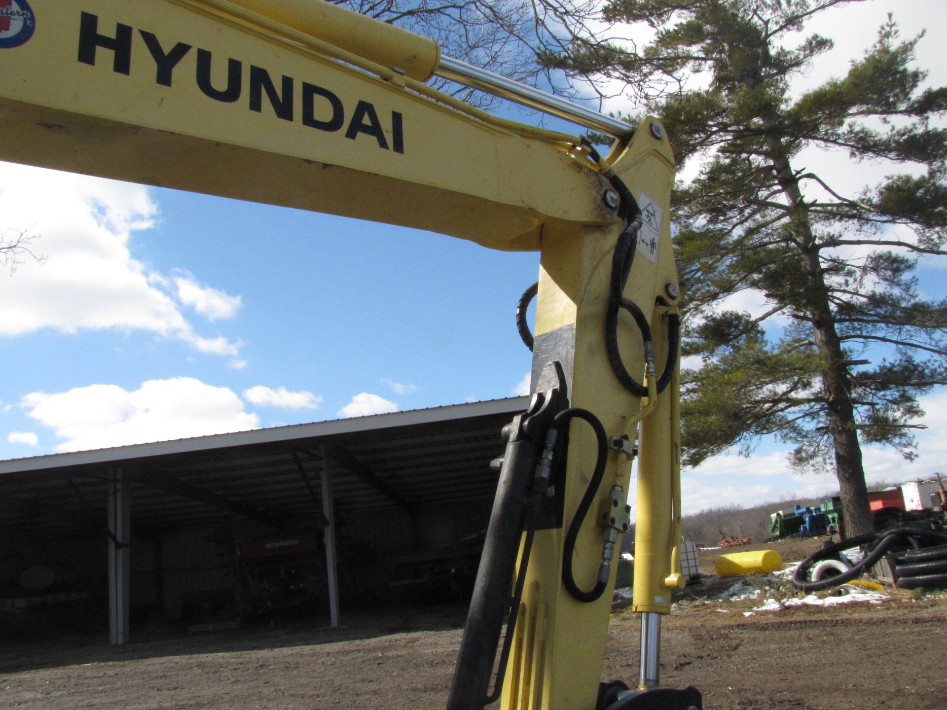 Hyundai 55-9 mini excavator - Image 29 of 42