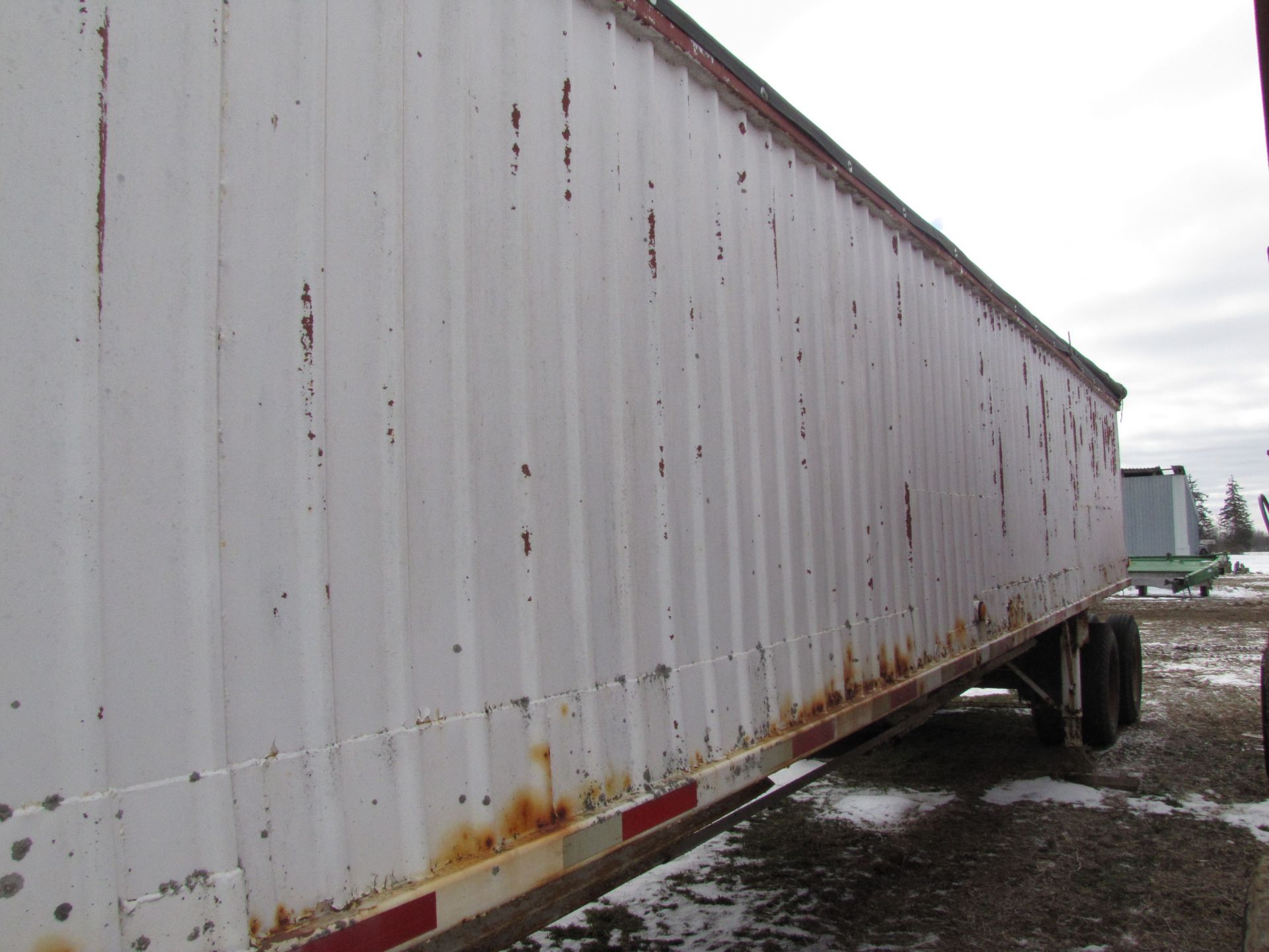 40’ steel hopper grain trailer, NO TITLE - Image 13 of 33