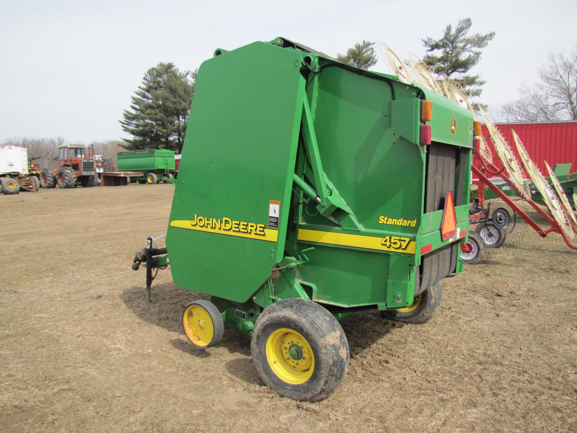 John Deere 457 round baler - Image 7 of 19