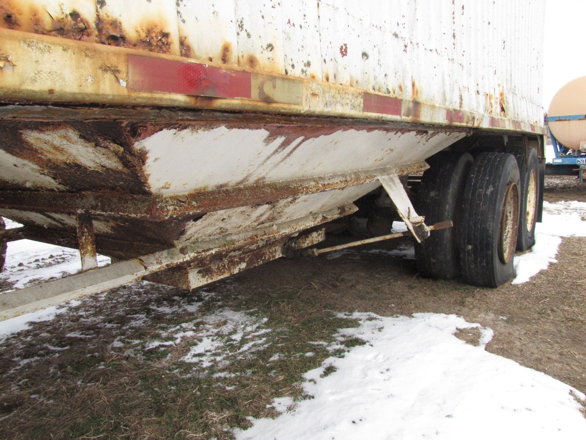 40’ steel hopper grain trailer, NO TITLE - Image 27 of 33