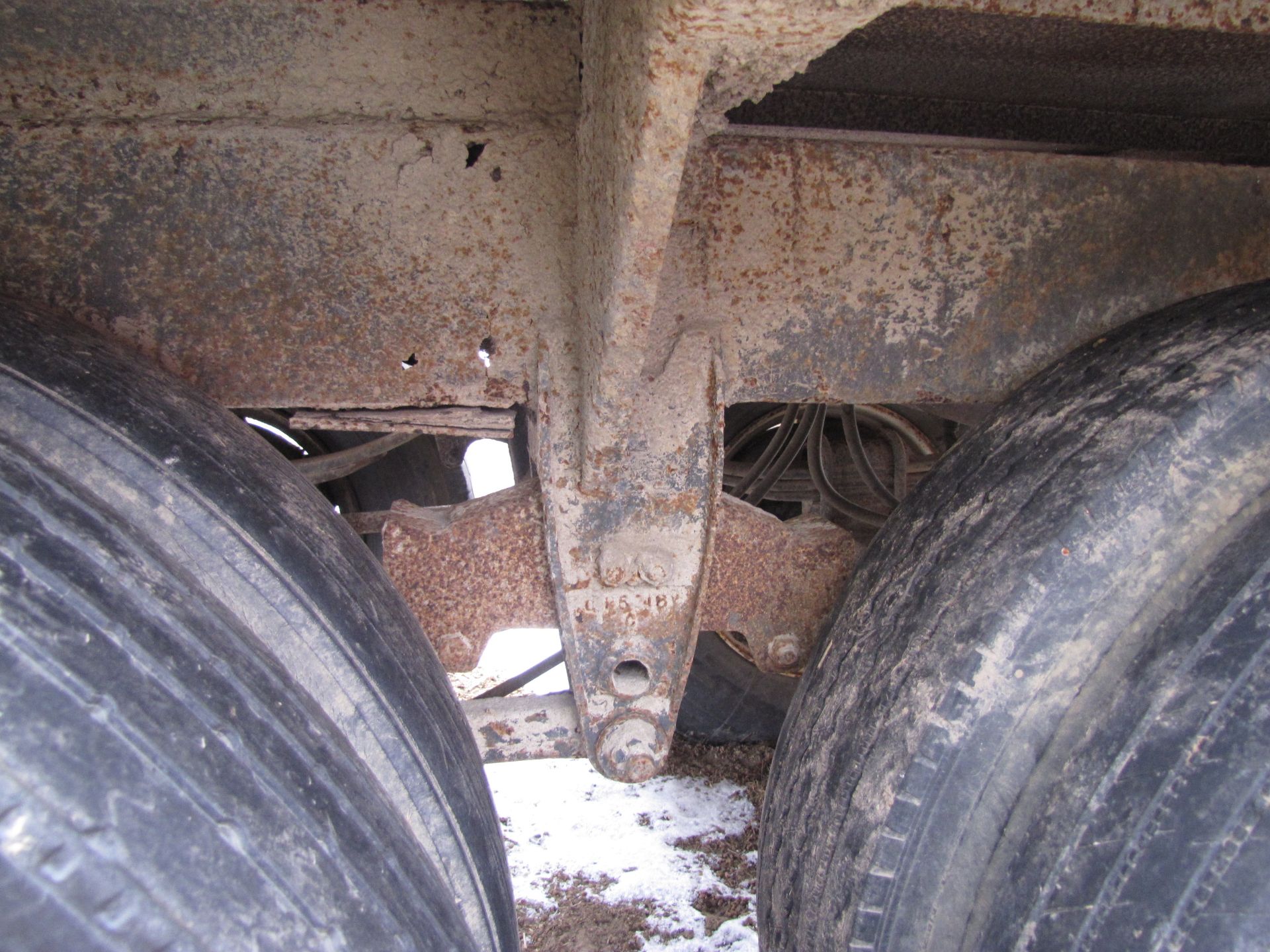 40’ steel hopper grain trailer, NO TITLE - Image 11 of 33