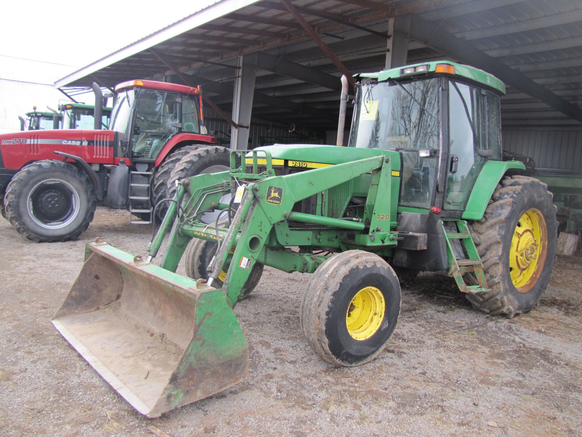 John Deere 7410 tractor w/ 720 loader - Image 2 of 45