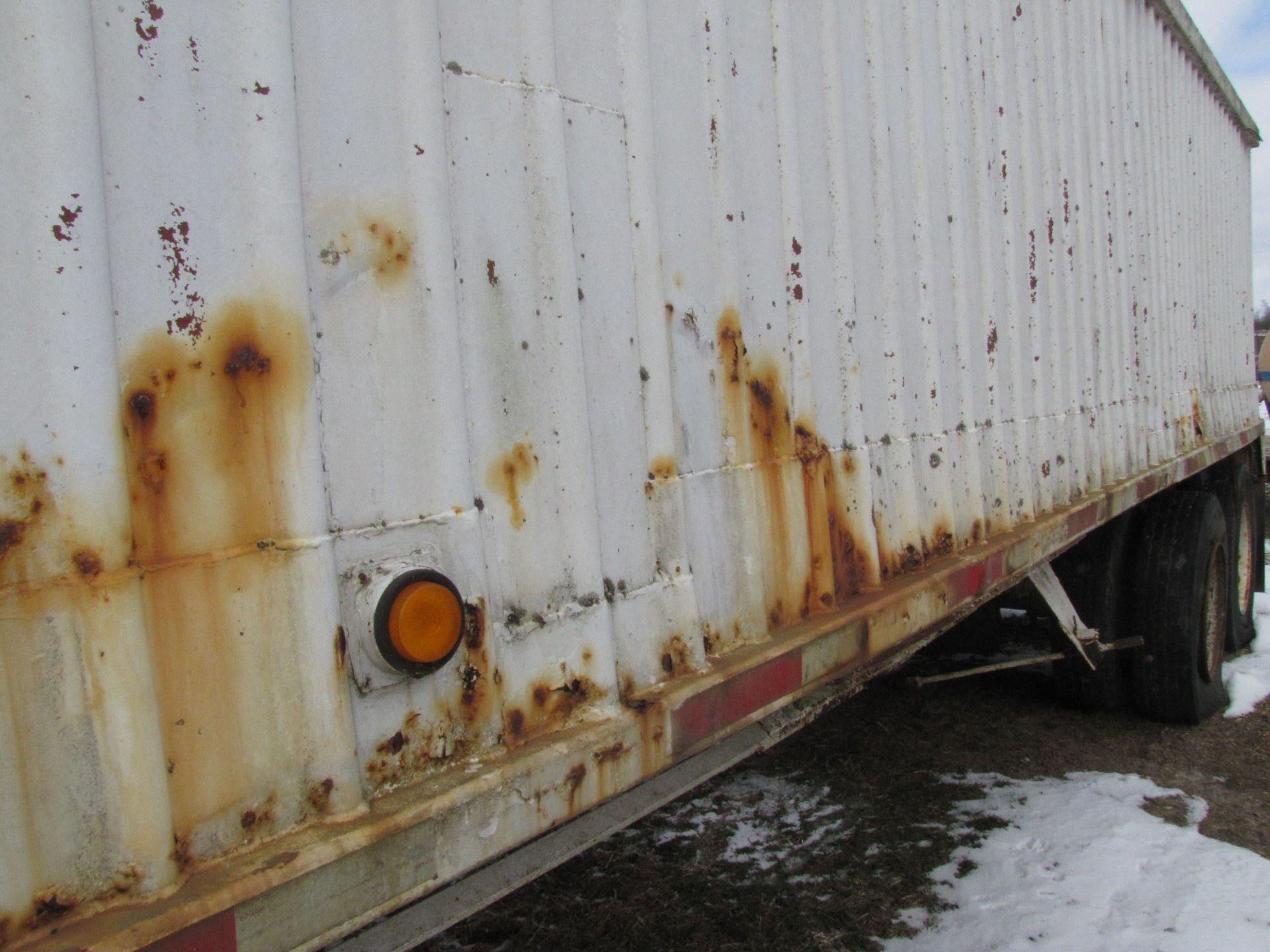 40’ steel hopper grain trailer, NO TITLE - Image 26 of 33