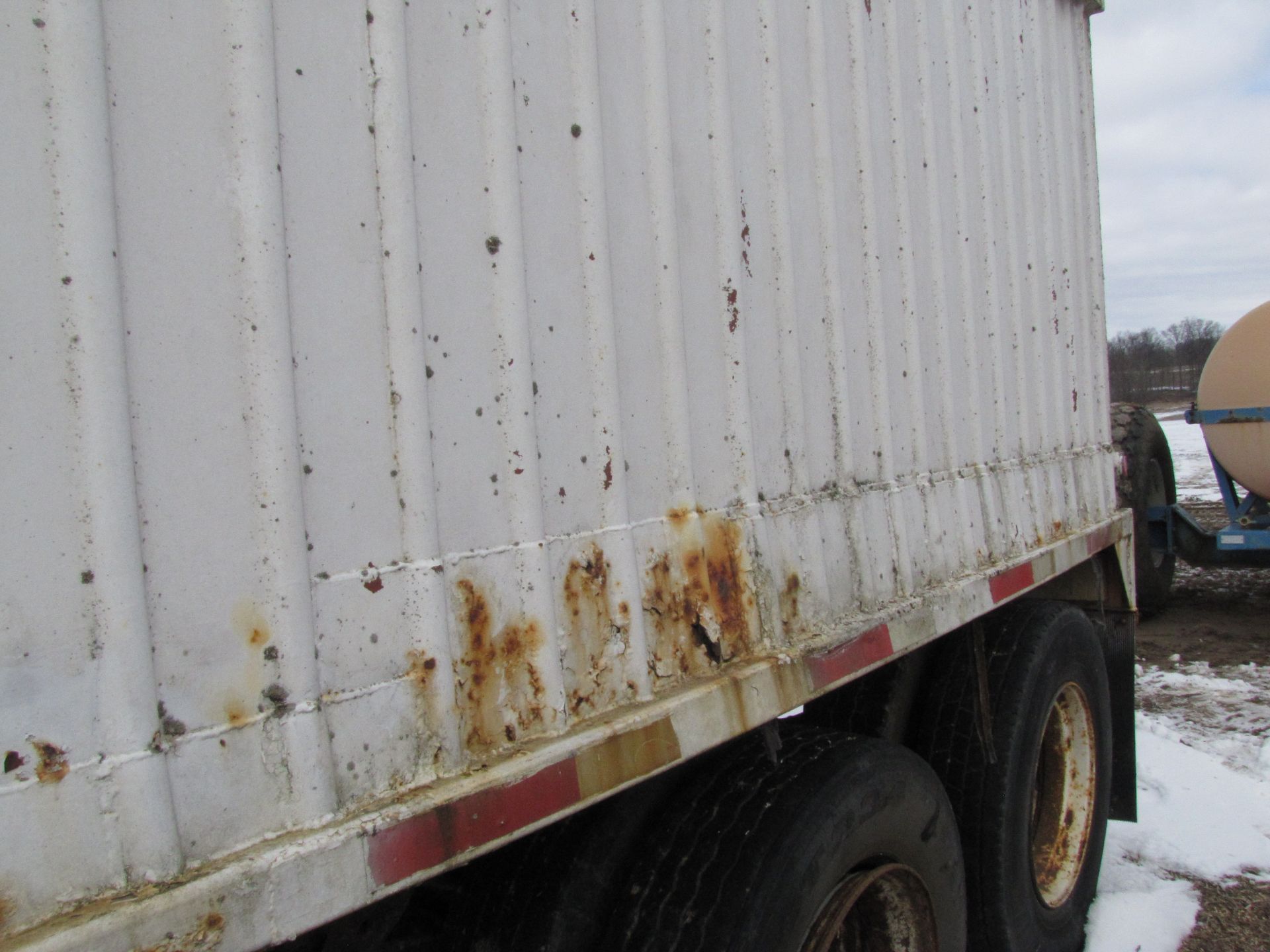 40’ steel hopper grain trailer, NO TITLE - Image 28 of 33