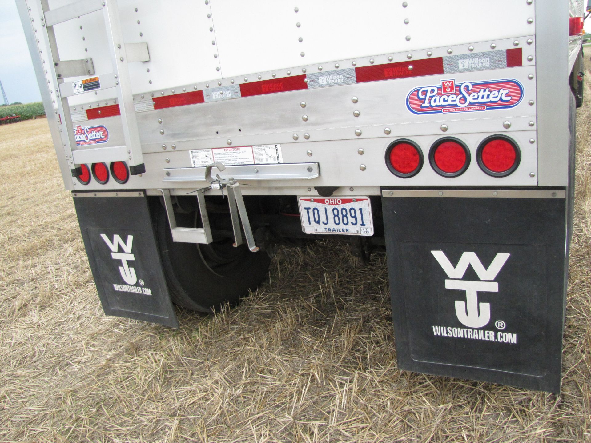 37' 2015 Wilson alum hopper bottom trailer - Image 27 of 48