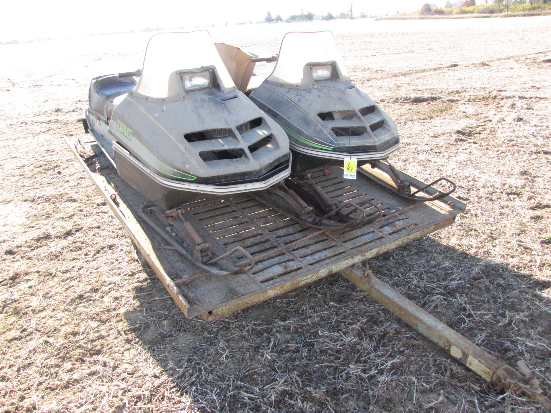 Snowmobiles w/ Trailer - Image 5 of 16
