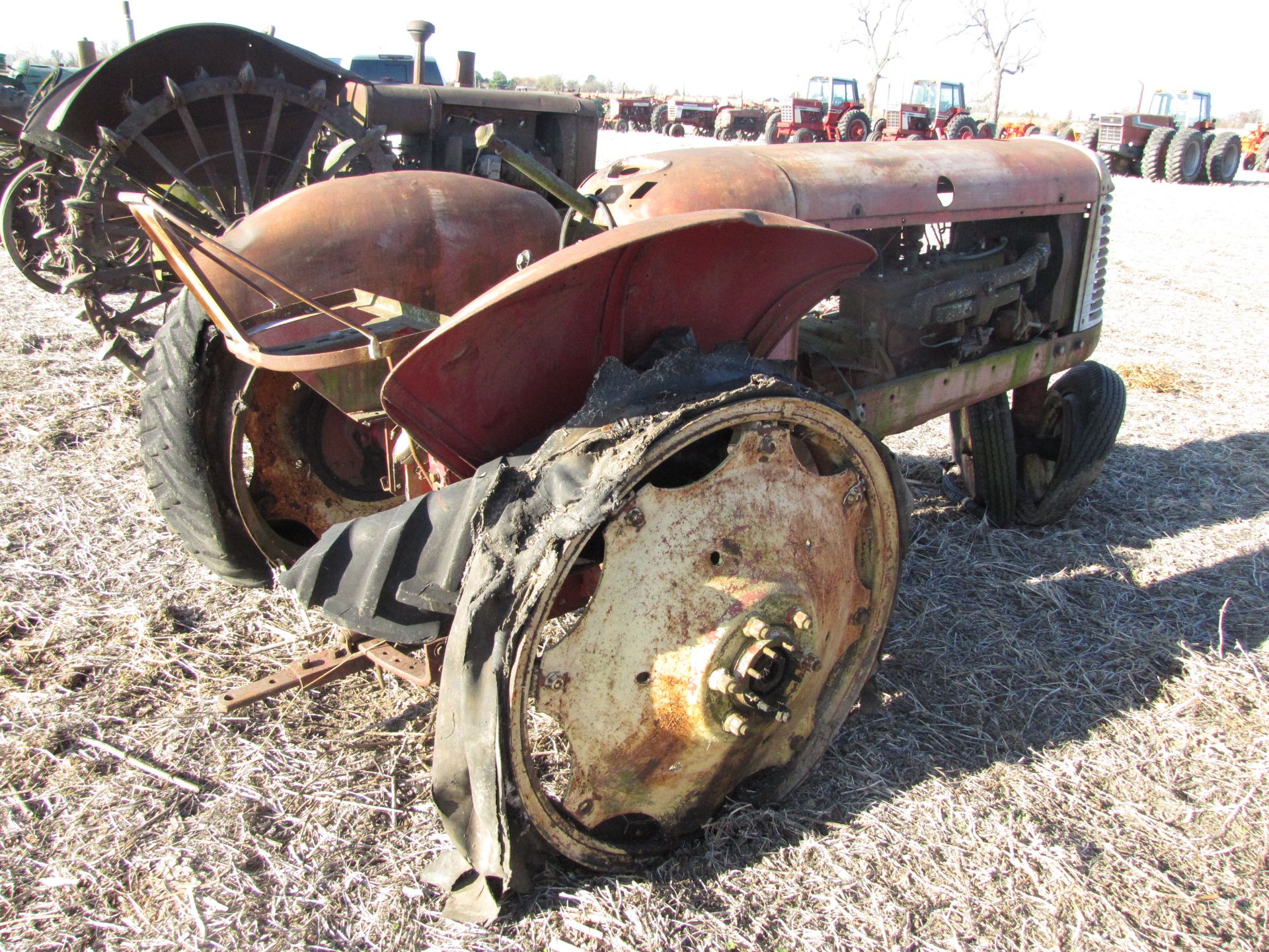 Graham Bradly parts tractor - Image 3 of 17