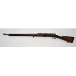 Langwaffen (militärisch) : Gewehr Lebel Modell M93 Kaliber 8x50mm R Lebel, Seriennummer 51584, n...