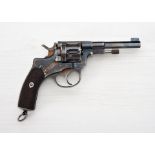 Kurzwaffen (militärisch) : Revolver Husqvarna Nagant M1887 Kaliber 7,5x22 schwed. Nagant, Serien...