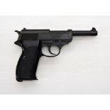 Guns Arms Kurzwaffen (militärisch) : Pistole Walther P1 Kaliber 9 mm Luger, Seriennummer 022927