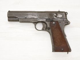 Kurzwaffen (militärisch) : Radom - Pistole P 35 (p) im Kaliber 9mm Luger mit der Sereinnummer K7463