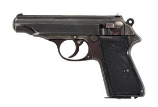 Guns / Rifles/ Militärische Ordonanzwaffen: Pistole Walther Mod. PP der NSDAP Gruppe Pommern