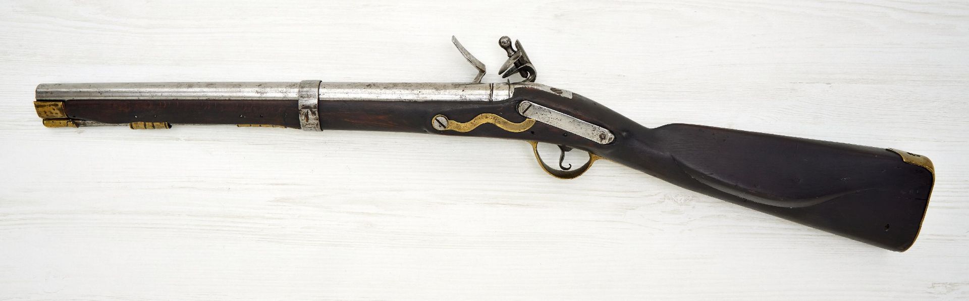 Erlaubnisfreie Waffen : Preußischer Karabiner Mod. 1742/87 bzw. 1801 im Kaliber 17,5mm mit einer... - Bild 2 aus 5