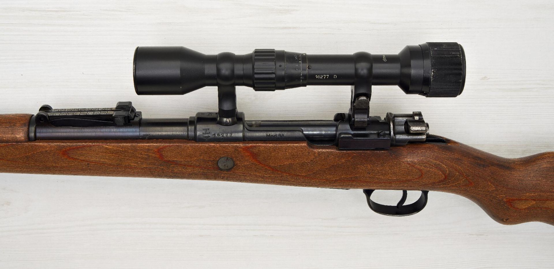 Guns / Rifles/ Militärische Ordonanzwaffen: SS - ZFK 98 der Firma Mauser Oberndorf a.N. (Code byf) - Bild 9 aus 20