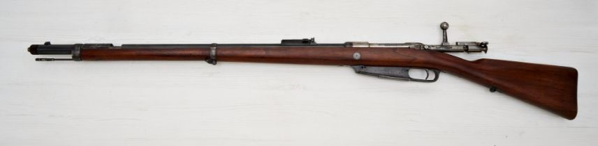 Langwaffen (militärisch) : Zielgewehr Modell 88 Kaliber 5mm RF, Seriennummer 1017, nummerngleich.