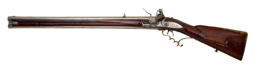Erlaubnisfreie Waffen : Österreichischer Doppelstutzen M 1768 im Kaliber 14,8mm.