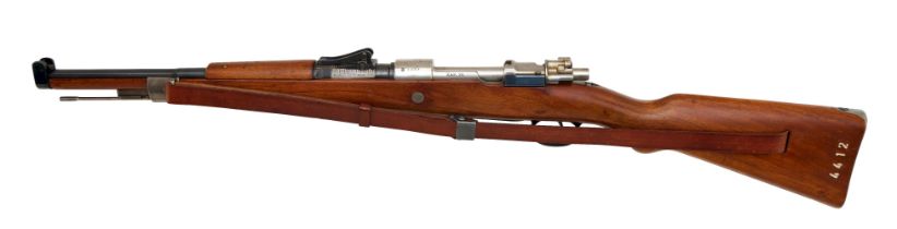 Guns/Rifles/Militärische Ordonanzwaffen: Karabiner 98 aus der Erfurt Fertigung des Jahres 1903 ...