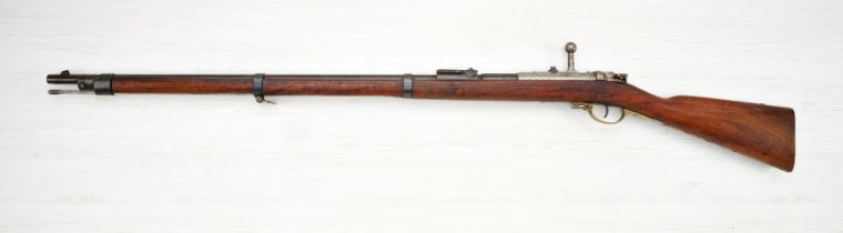 Langwaffen (militärisch) : Gewehr M 71 aus der Mauser Fertigung im Kaliber 11,15 x 60mm R und de...