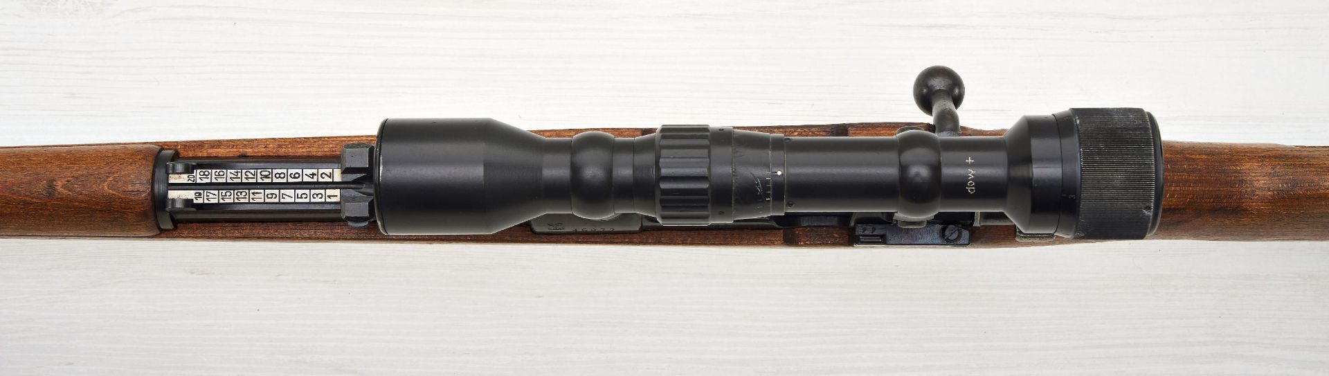 Guns / Rifles/ Militärische Ordonanzwaffen: SS - ZFK 98 der Firma Mauser Oberndorf a.N. (Code byf) - Bild 11 aus 20