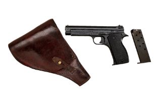 Kurzwaffen (militärisch) : Pistole Mod.: 1935 A (Petter) S.Nr.: 7942 A Kal. 7,65mm lang