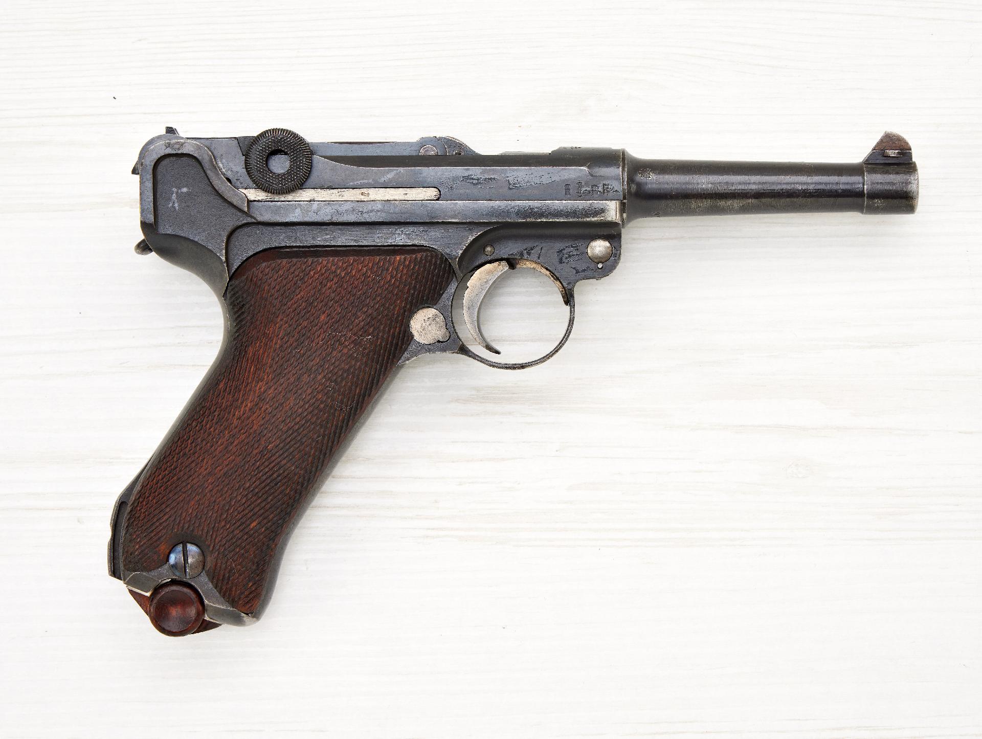 Kurzwaffen (militärisch) : Halbautomatische Pistole Mod.: P. 08 Herst.: ERFURT Baujahr: 1914 S.N... - Image 2 of 3