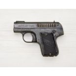 Kurzwaffen (militärisch) : Pistole Mod.: Bayard 1908 S.Nr.: 182589 Kaliber: 7,65mm Brw. mit kais...