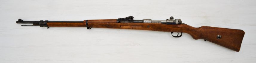 Langwaffen (militärisch) : Gewehr Modell 98 (Amberg 1917) Kaliber 8x57 IS, Seriennummer 4457u, n...