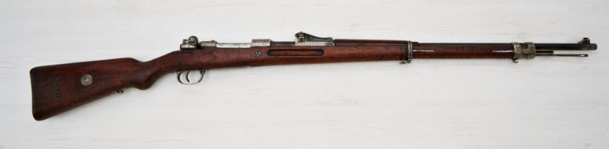 Langwaffen (militärisch) : Gewehr Modell 98 (Mauser) Kaliber 8x57 IS, Seriennummer 23, nummerngl...