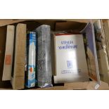 Olympic Games.  A carton of books & softback publications incl. many re. the 1948 games (incl.