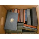 19th Century Literature & others.  A carton of various vols.