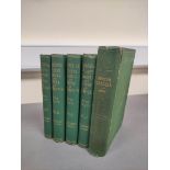 PRATT ANNE.  The Flowering Plants, Grasses, Sedges & Ferns of Great Britain. 4 vols. Many col.
