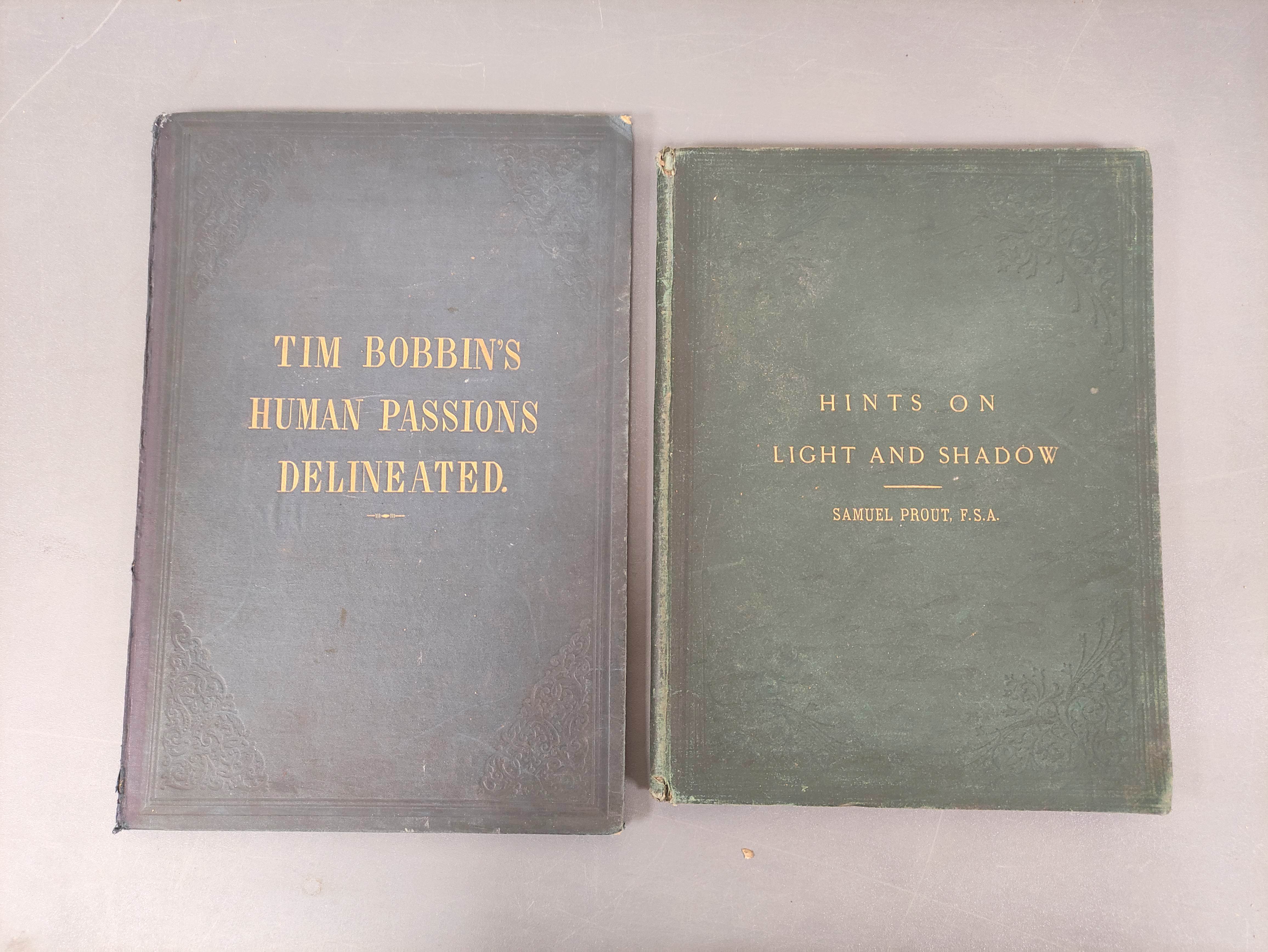 (COLLIER JOHN).  Tim Bobbin's Human Passions Delineated. Eng. frontis, title & 44 illus. Folio.