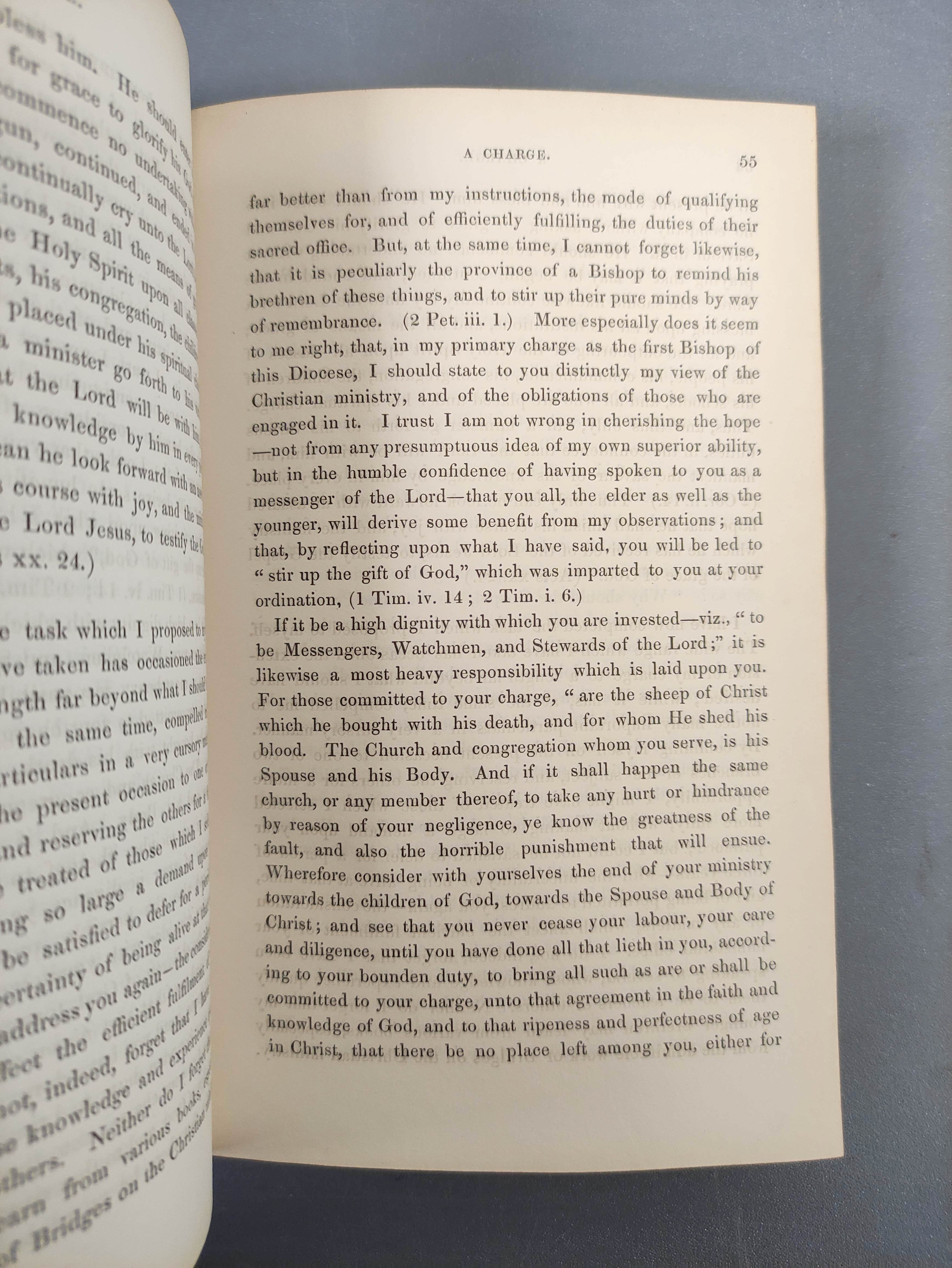 Sermons & Tracts.  Charges by Bishops incl. Melbourne, 1852, Calcutta, 1852 & Calcutta, Madras, - Image 6 of 11