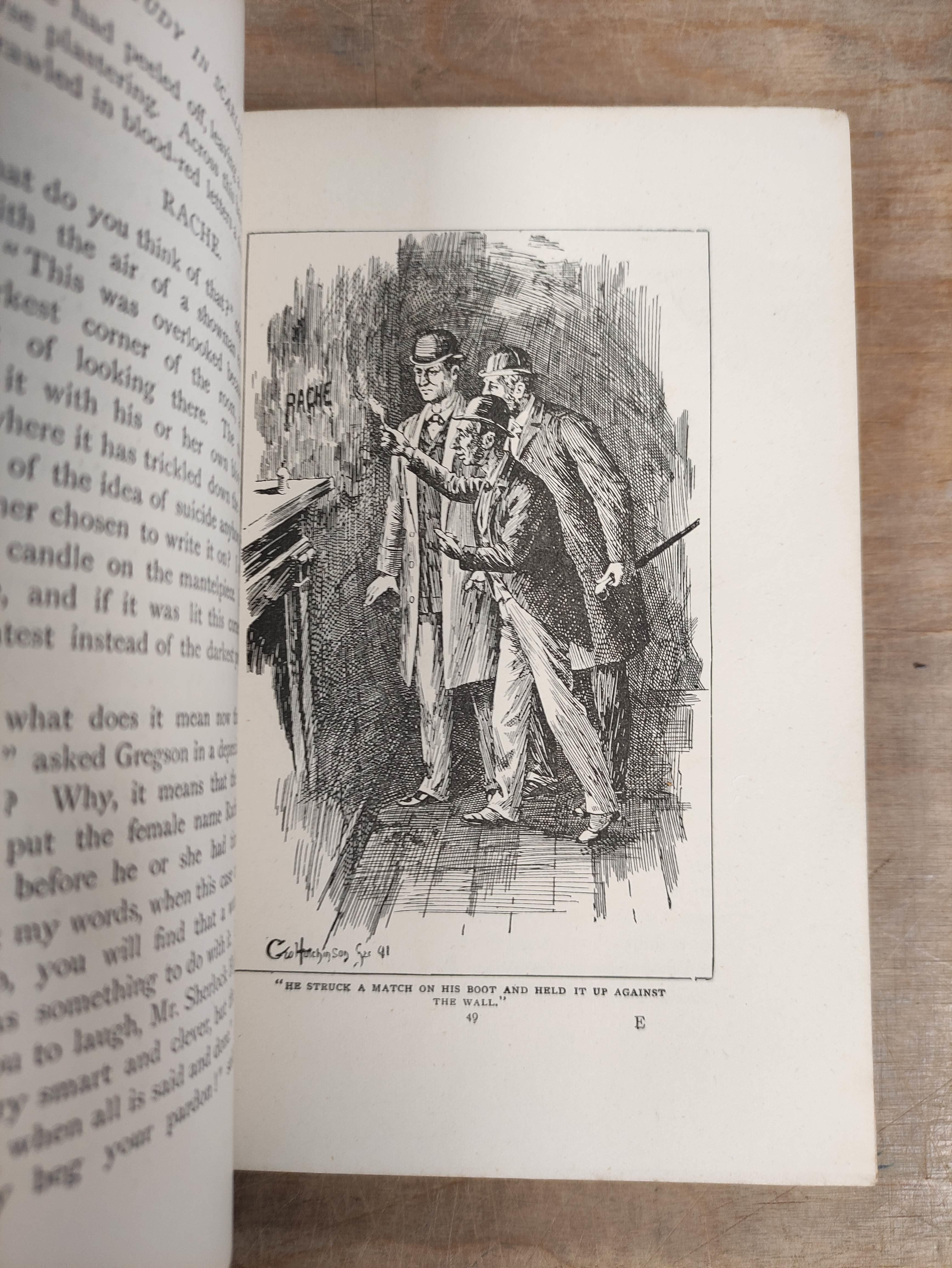 CONAN DOYLE A.  The Memoirs of Sherlock Holmes. Text illus. by Sidney Paget. Large 8vo. Orig. - Image 6 of 12