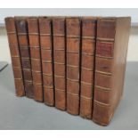 GOLDSMITH OLIVER.  An History of the Earth & Animated Nature. 8 vols. Eng. plates. Old calf. 2nd