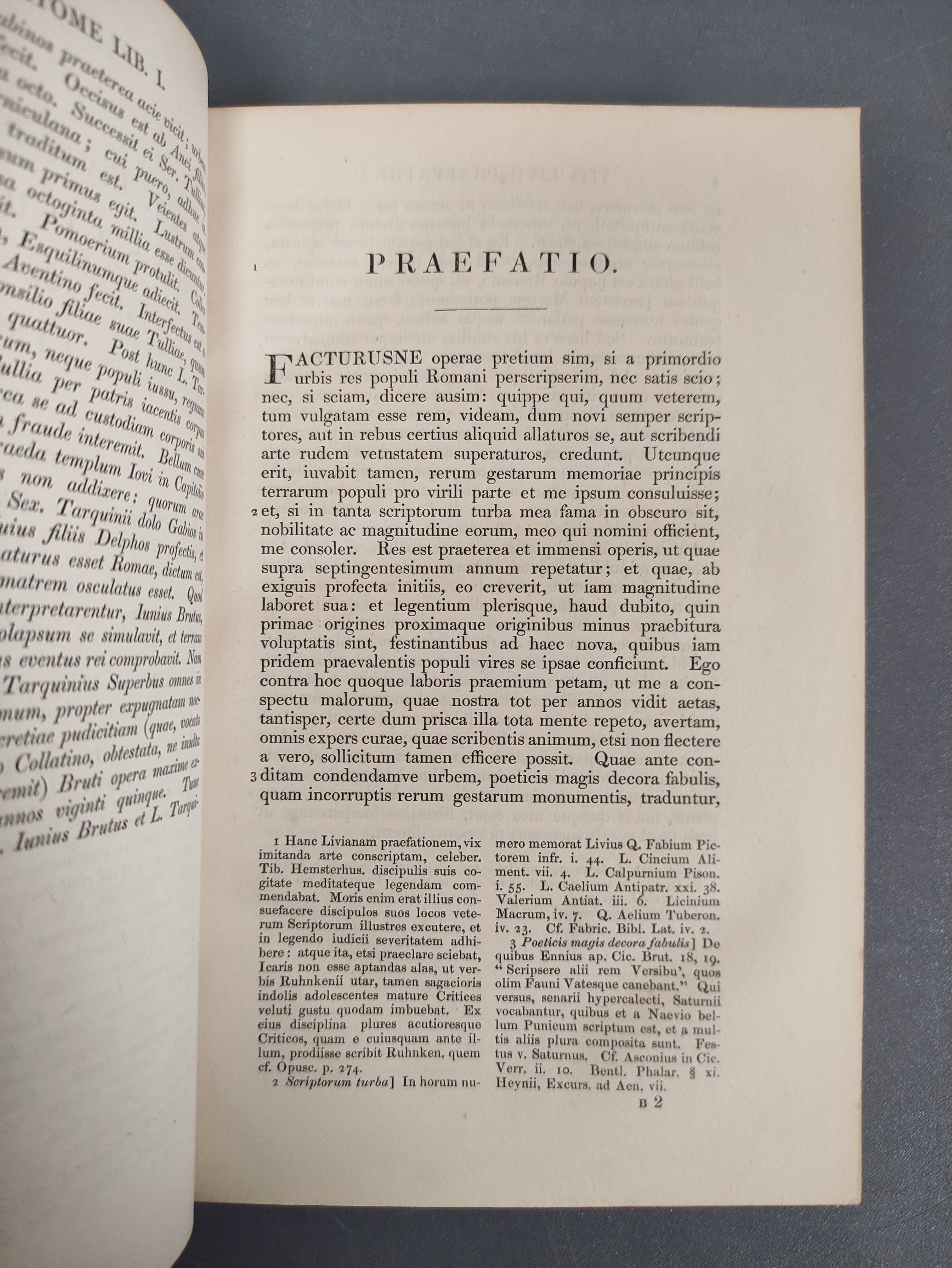 TWISS TRAVERS (Ed).  T. Livii Patavini, Historiarum Libri. 4 vols. Half vellum. Oxford, 1841. - Image 5 of 5