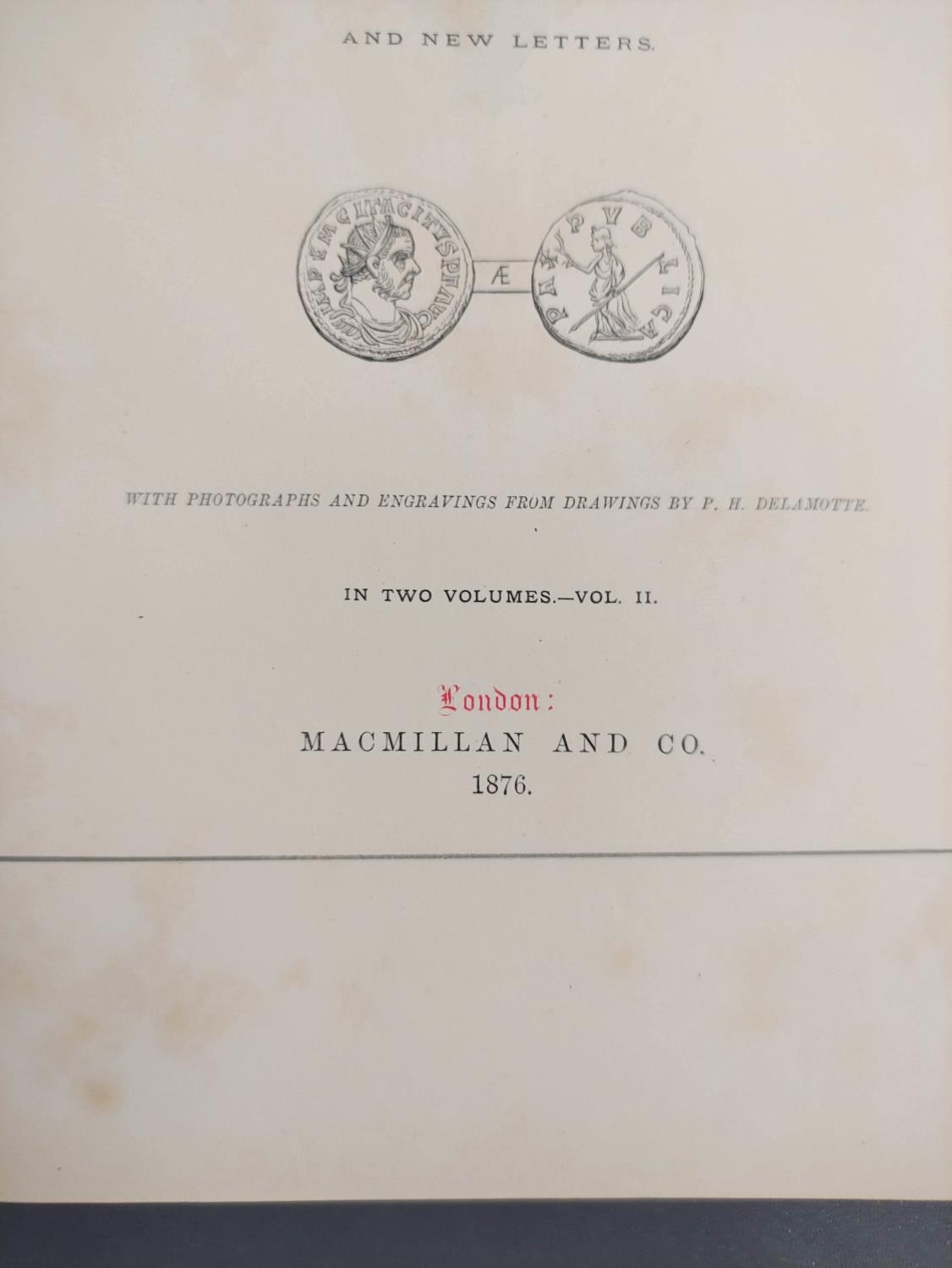 WHITE GILBERT.  Natural History & Antiquities of Selborne ... Notes by Frank Buckland. 2 vols. - Image 10 of 13