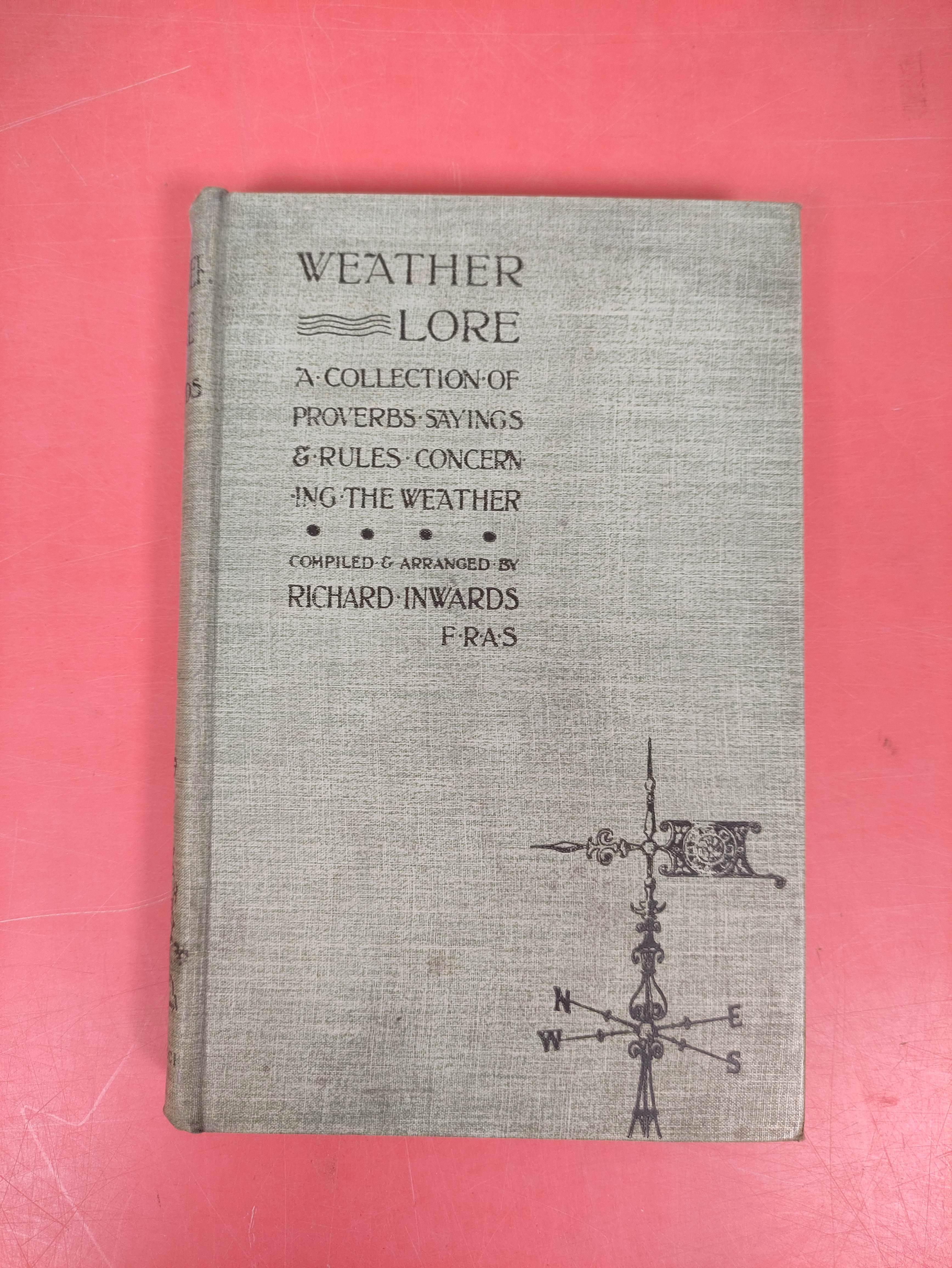 WORTHINGTON A. M.  A Study of Splashes. Photograph illus. Orig. green cloth gilt. 1908; also Richard - Image 2 of 13