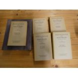 HERTZ DR. J. H. (Ed).  Pentateuch & Haftorahs. 5 vols. Orig. blue cloth in d.w's. 1920's/1930's;