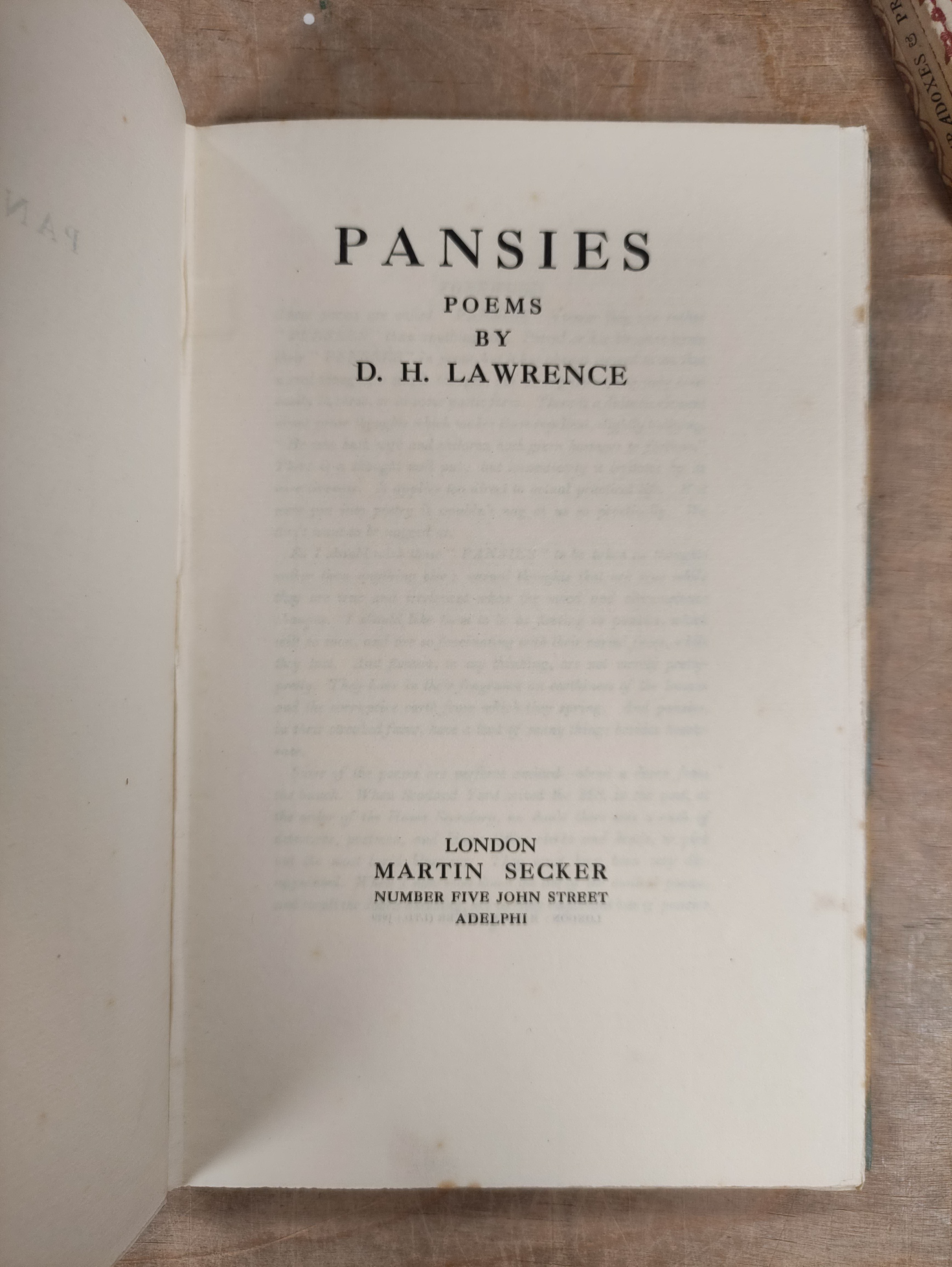 DONNE JOHN.  Paradoxes & Problemes. Ltd. ed. 95/645, Orig. dec. brds. Nonesuch Press, 1923; also - Image 7 of 9