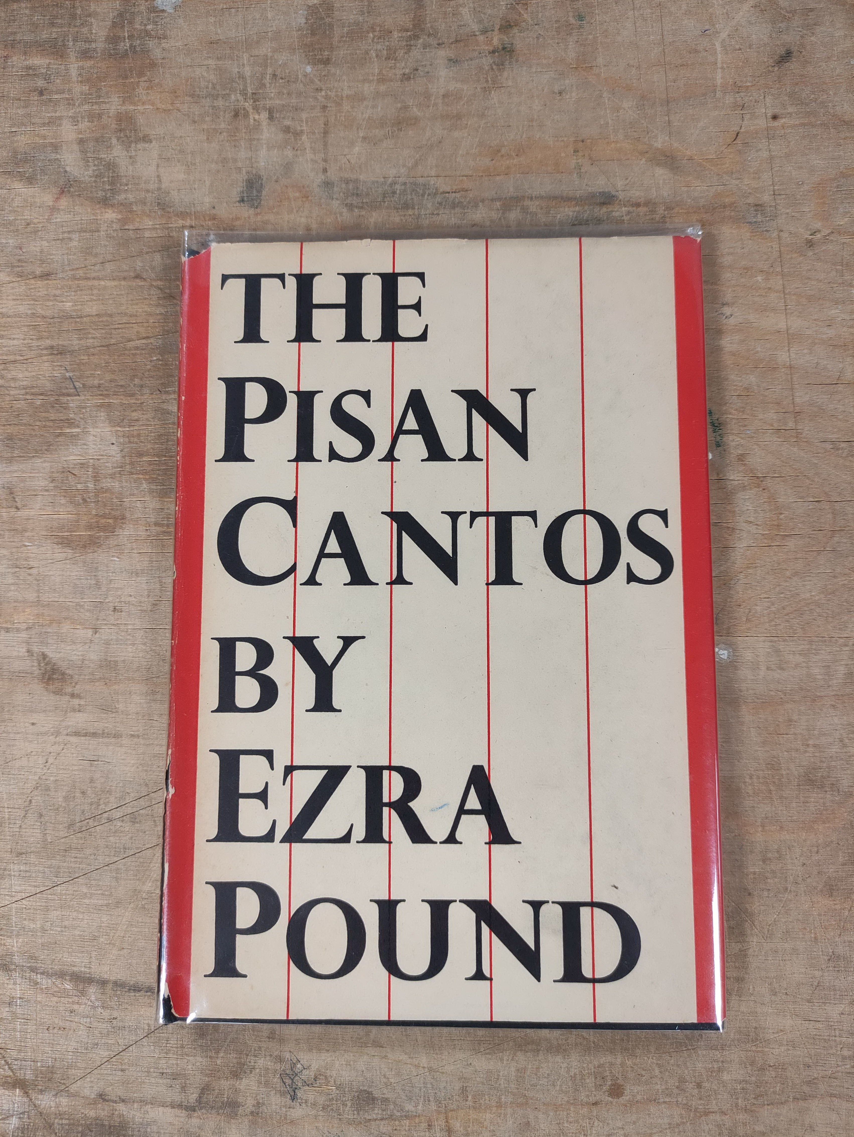 POUND EZRA.  The Pisan Cantos. Orig. dark cloth in good d.w. 1st UK ed., Faber, 1949; also Ezra - Image 7 of 9