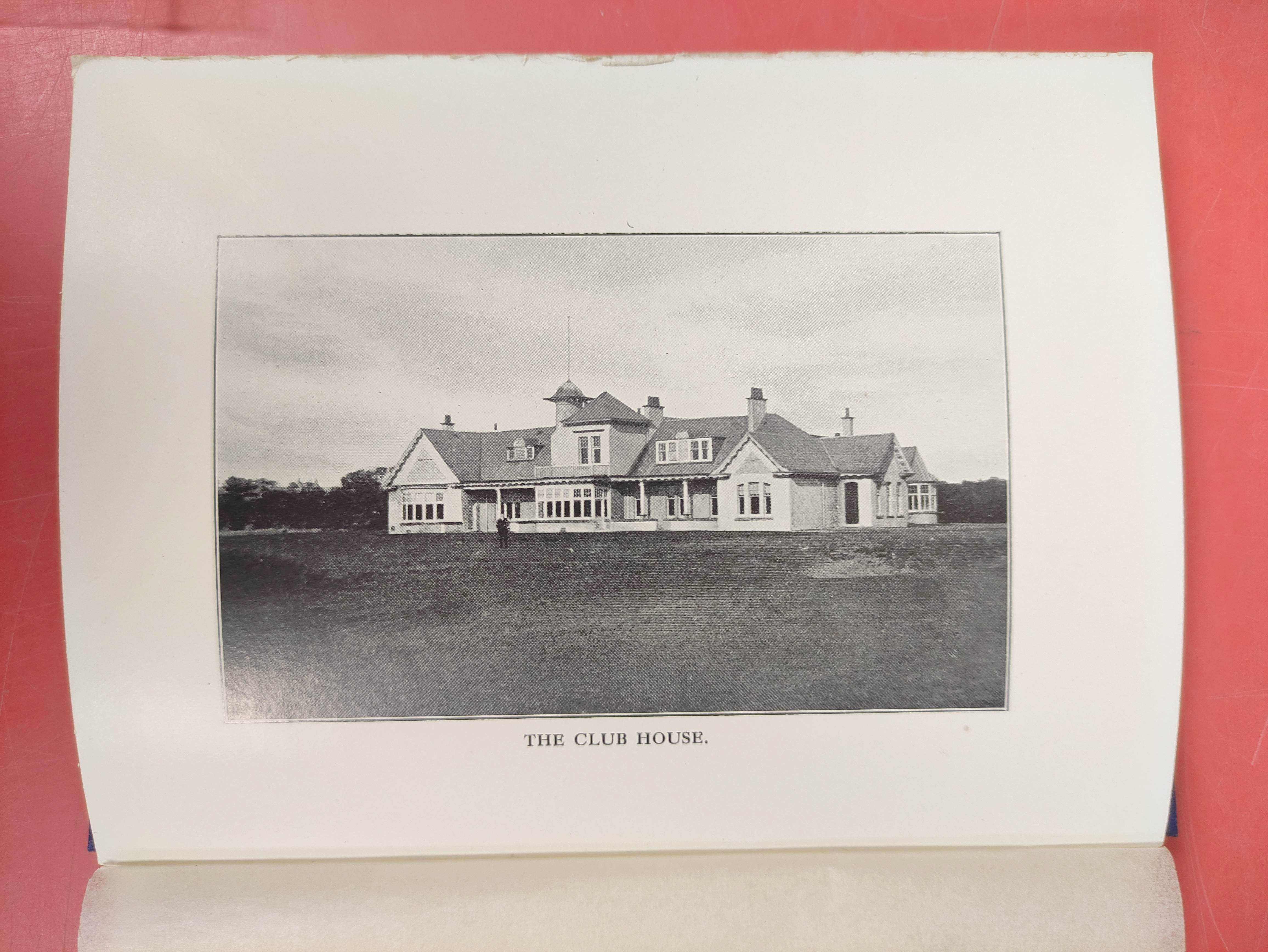 HENDERSON J. LINDSAY.  The Records of the Panmure Golf Club, Barry, Forfarshire. Photograph frontis. - Image 4 of 8