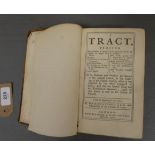 GEDDES MICHAEL, of Sarum. Bound vol. of 6 tracts incl. A View of all the Orders of Monks and