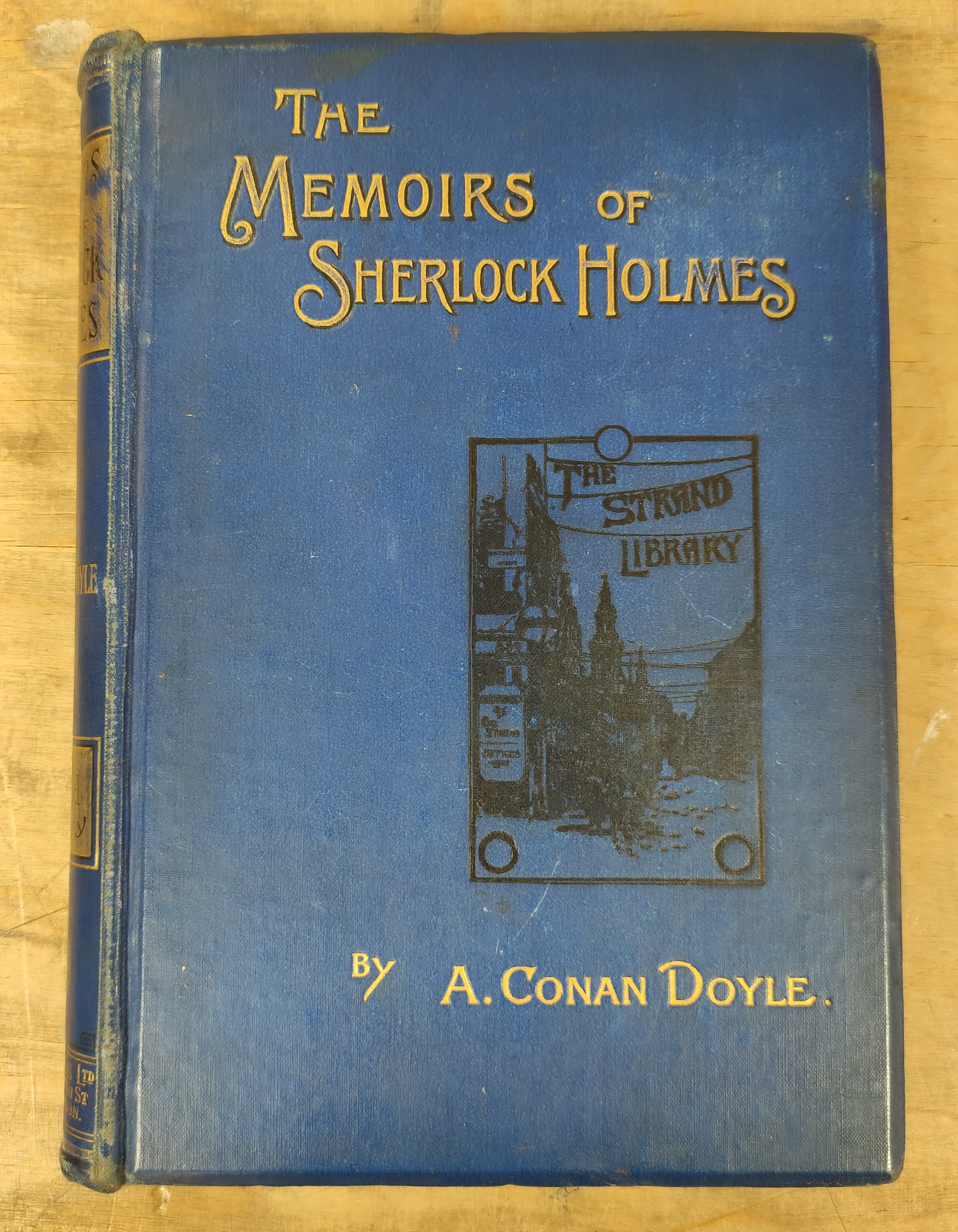 CONAN DOYLE A.  The Memoirs of Sherlock Holmes. Text illus. by Sidney Paget. Large 8vo. Orig. - Image 8 of 12