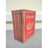 CASSELL (Pubs).  Picturesque Canada. 6 vols. Very many plates & illus. Quarto. Orig. pict. red cloth